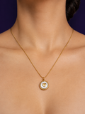 Golden Heart Pendant — Gold