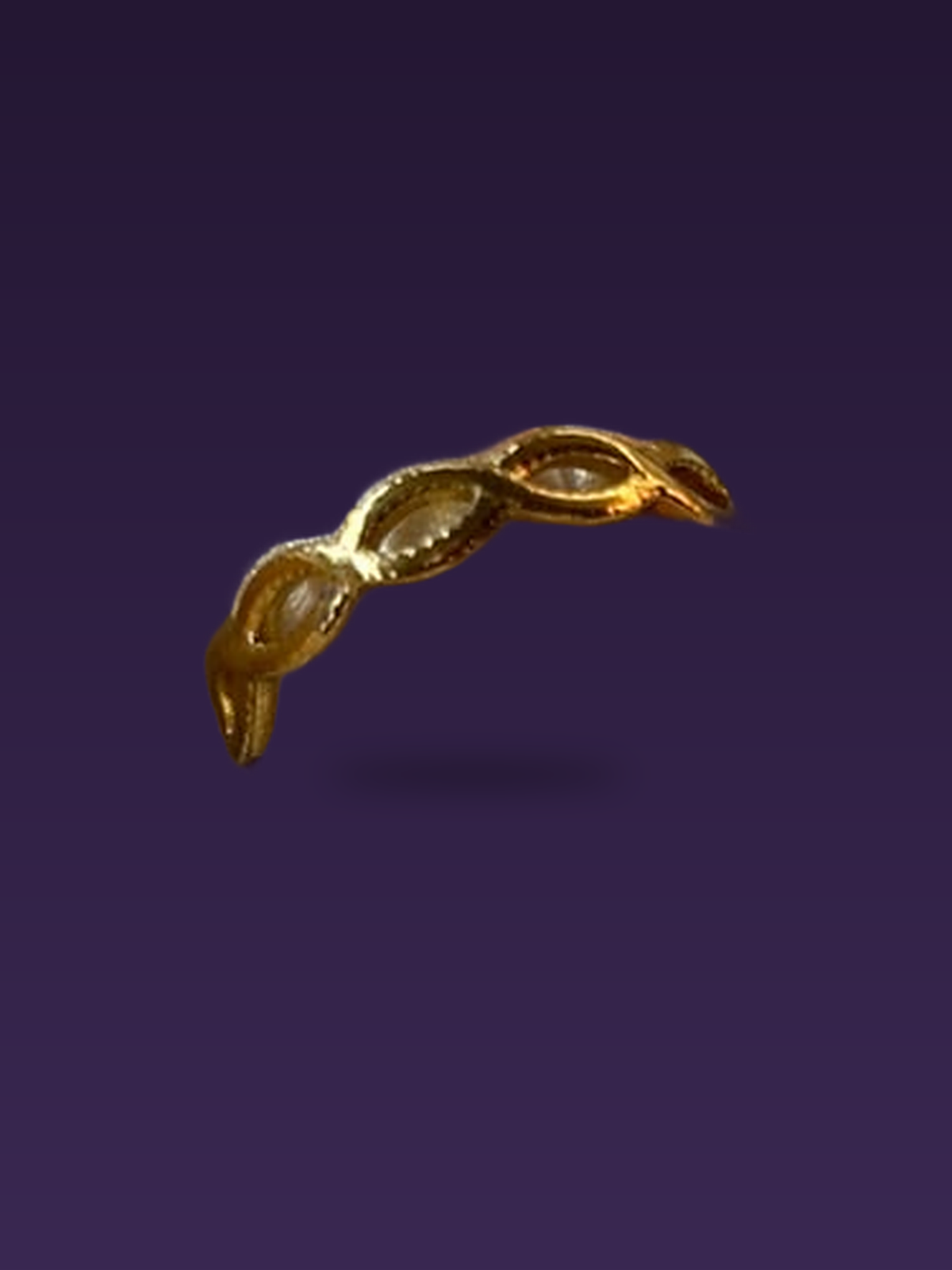 Infinity Loop Ring — Gold