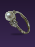Pearl Ring — Silver