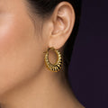 Croissant Hoops — Gold